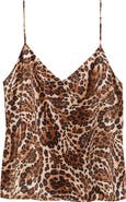 L'AGENCE Jane Print Silk Camisole