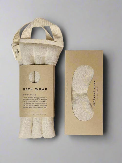 Slow North Eye Mask + Neck Wrap Bundle