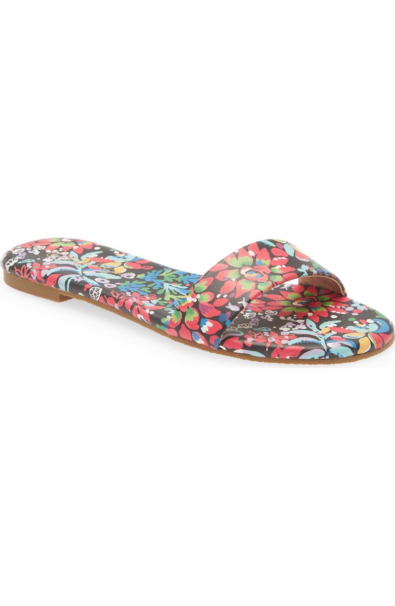 Lilly Pulitzer<sup>®</sup> Emery Floral Slide Sandal, Main, color,