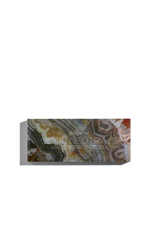 Sigma Beauty Cool Neutrals Eyeshadow Palette In Gray