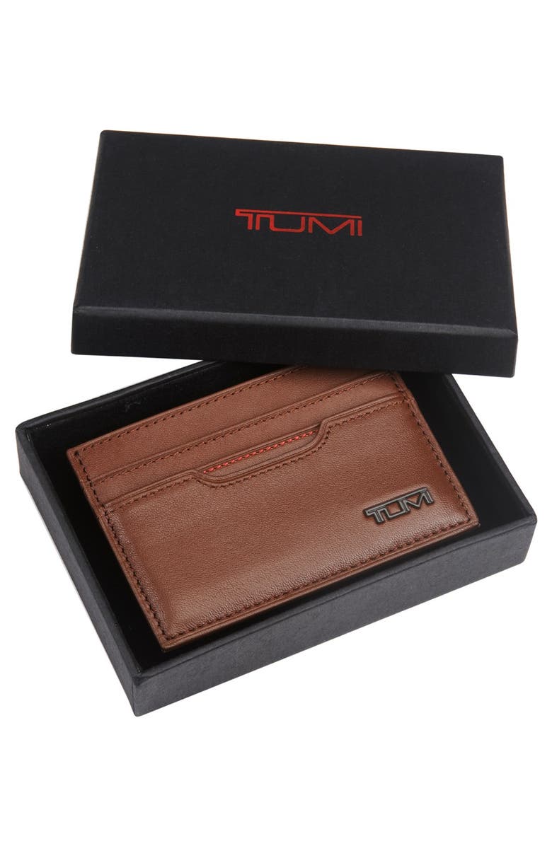TUMI 'Slim' Card Case ID Wallet, Alternate, color, 