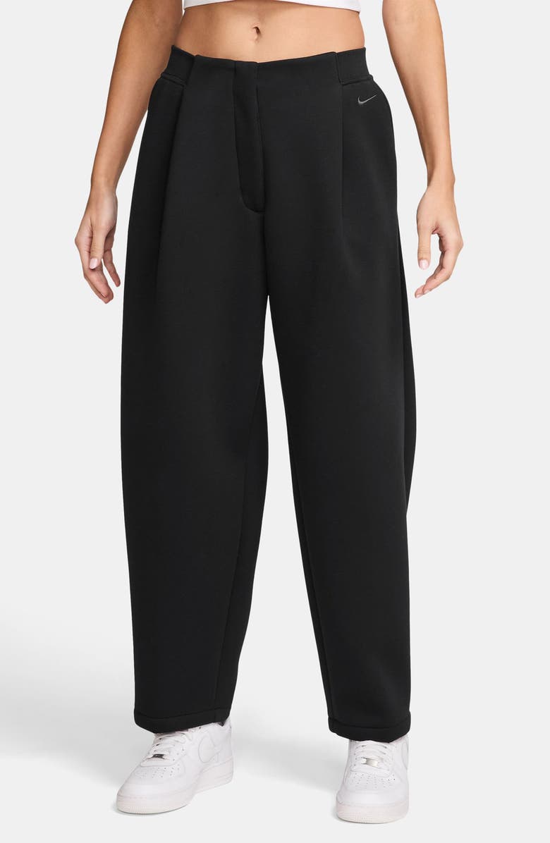 Nike Sportswear Fleece Trouser Pants, Main, color, 010 Black/Anthra