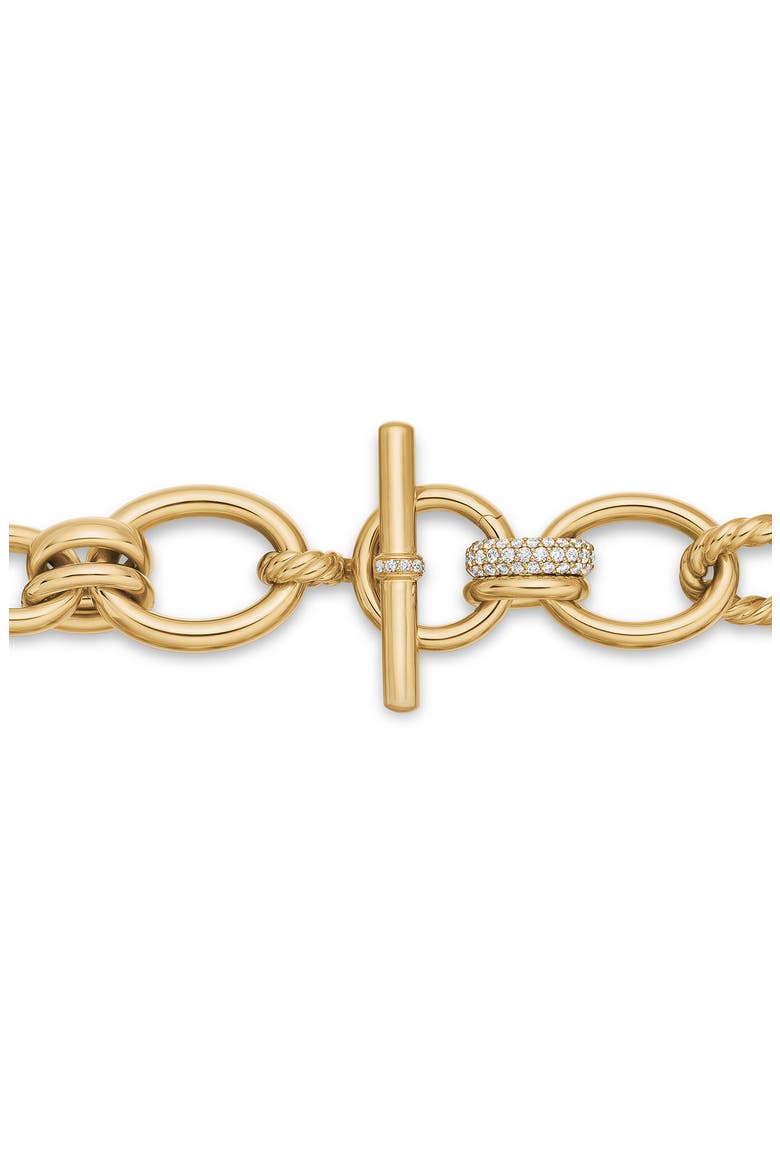 Mercer™ Pavé Diamond Necklace, Alternate, color, 18K YELLOW GOLD