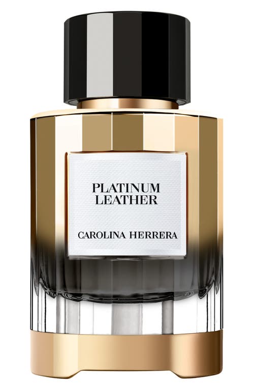 Carolina Herrera Platinum Leather Eau De Parfum In Neutral
