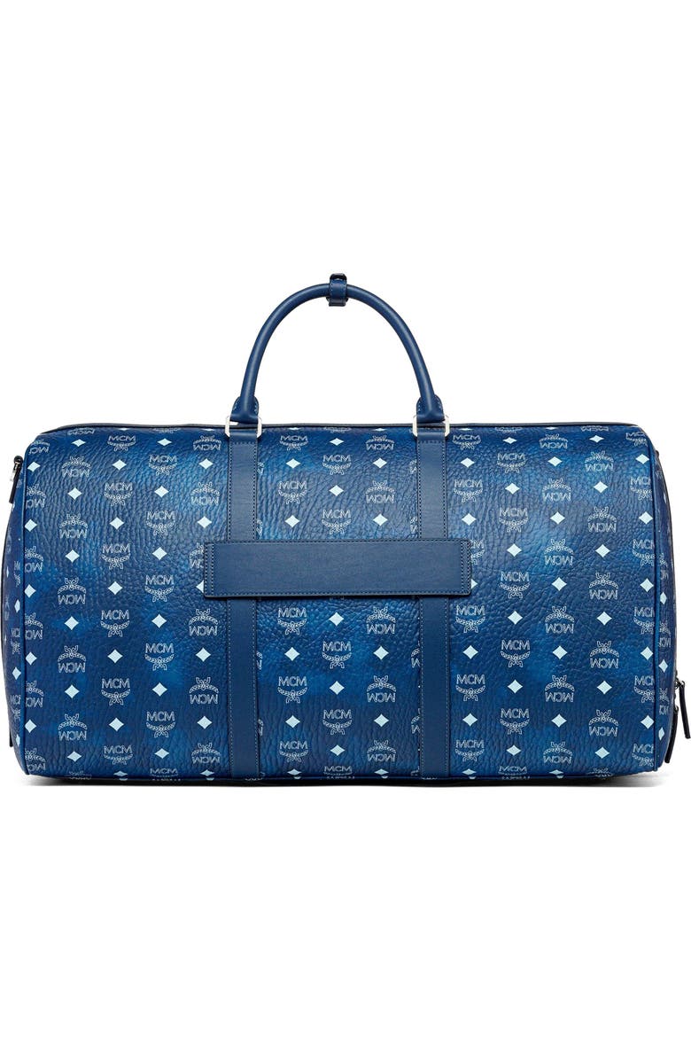 MCM Large Ottomar Weekender Bag in Visetos, Alternate, color,