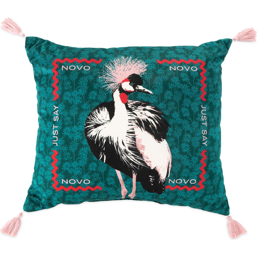 NOVOGRATZ NOVOGRATZ JUST SAY NO THROW PILLOW