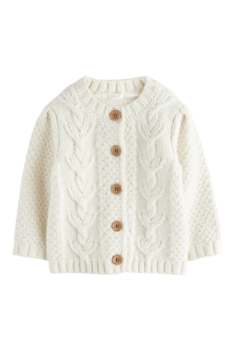 Kids' Chunky Button-Up Cardigan, Main, color, NEUTRAL