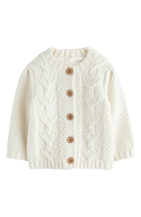 Kids' Chunky Button-Up Cardigan (Baby & Little Kid)