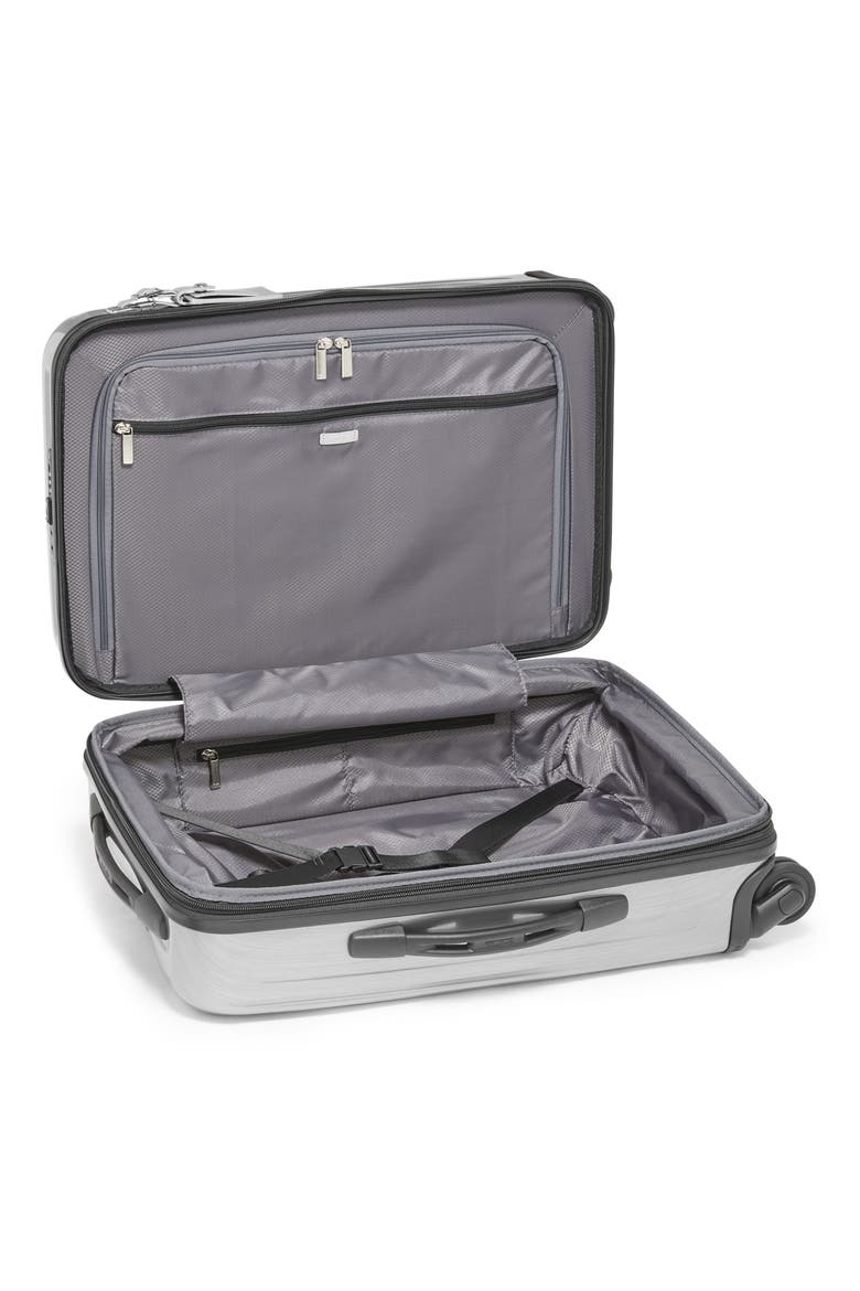V4 Collection 22-Inch Carry-On Expandable Spinner Packing Case, Alternate, color, SILVER