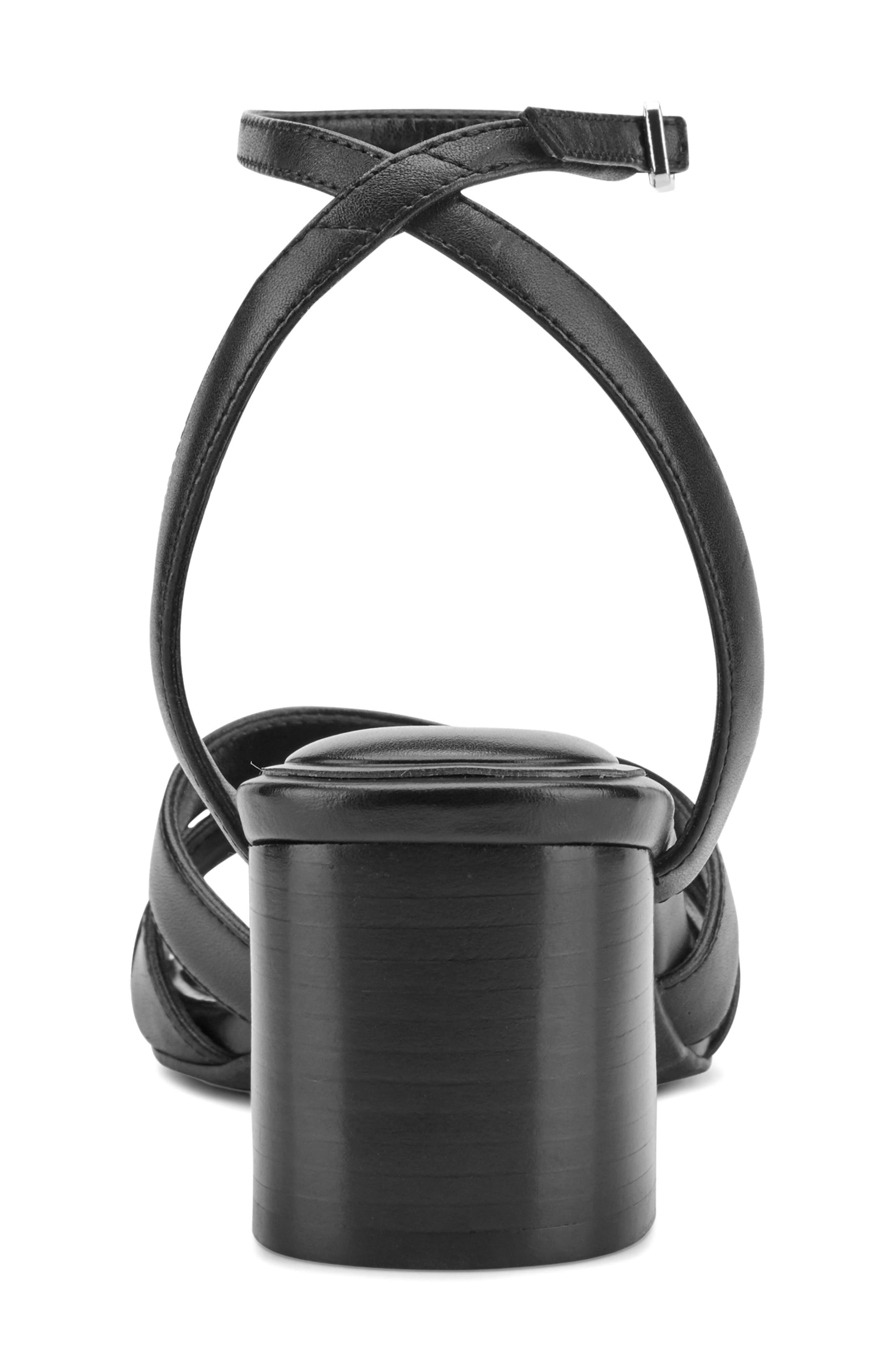 Easy Spirit Delicia Ankle Strap Sandal, Alternate, color, Black