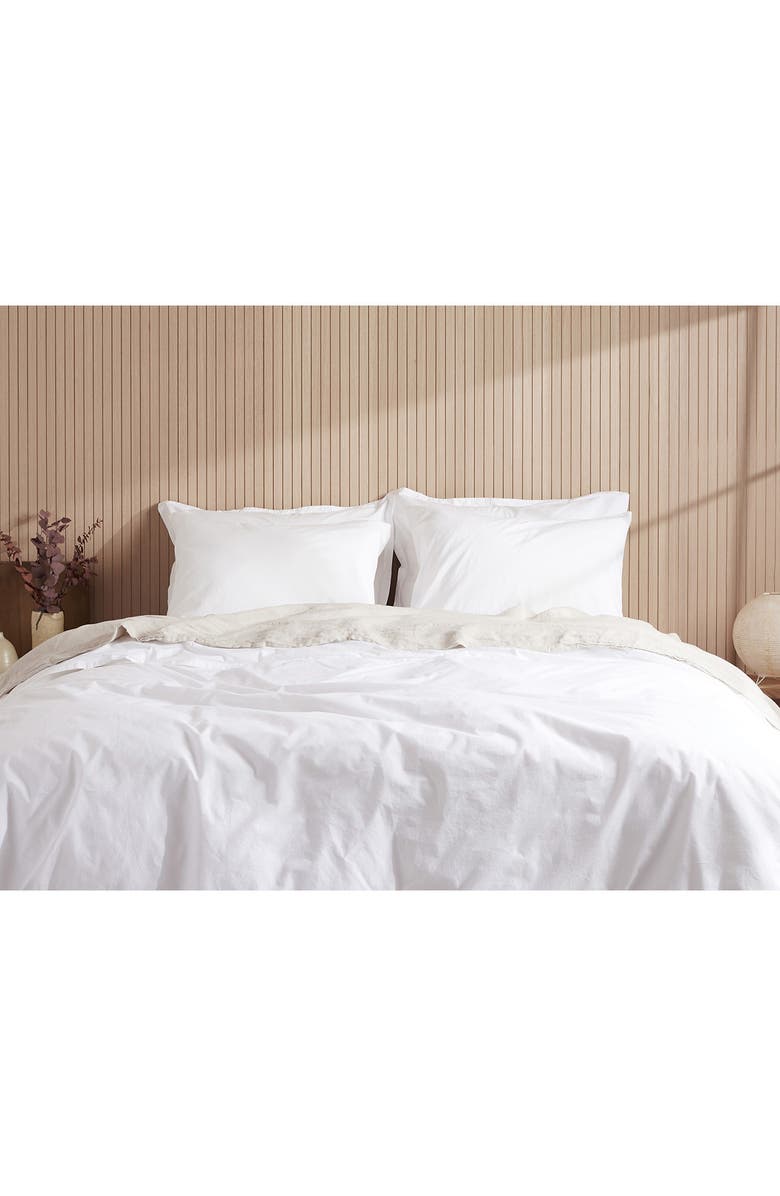 Parachute Percale Pillowcases, Alternate, color, White