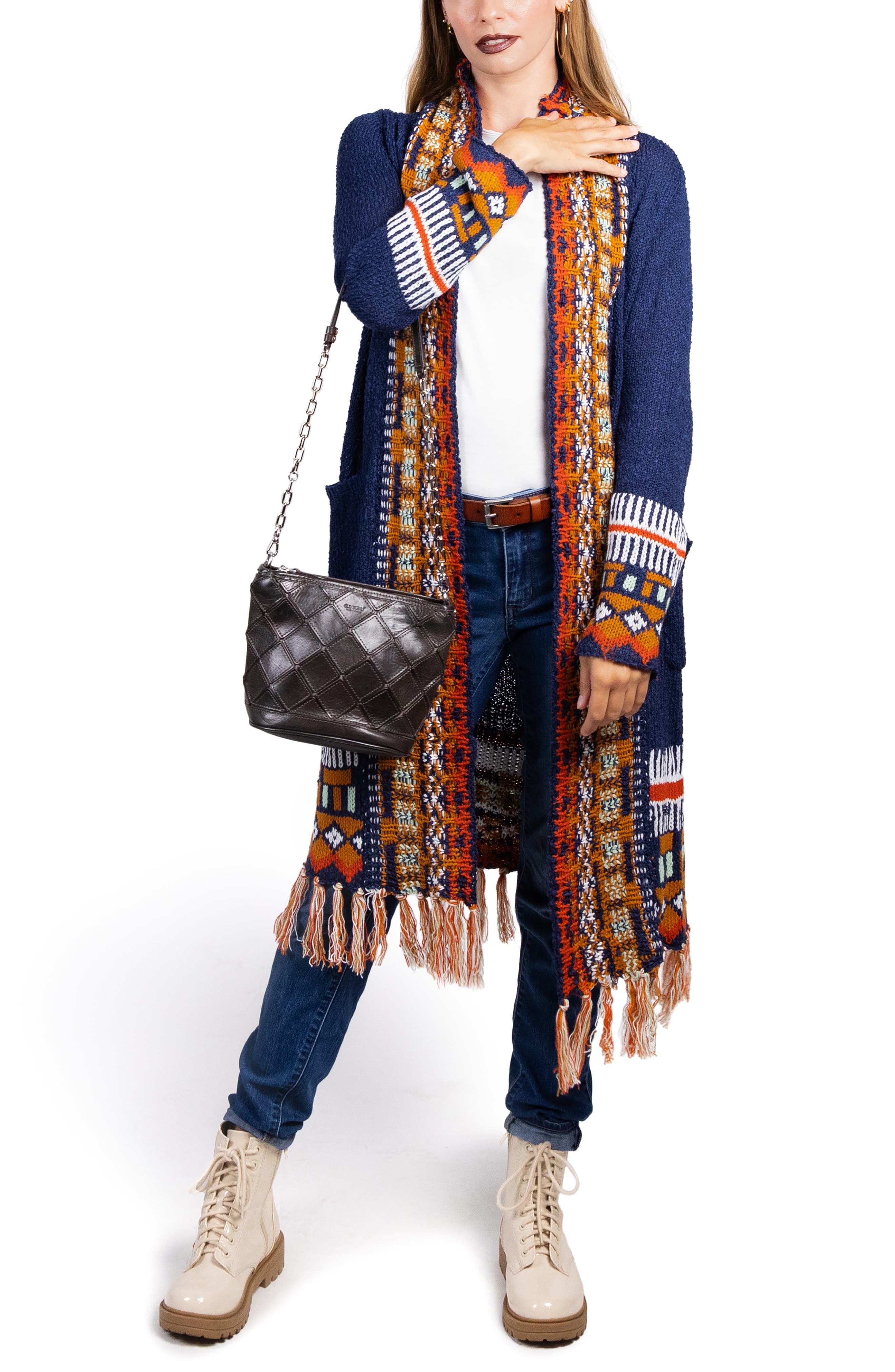 OLD TREND Mermaid Crossbody Bag, Alternate, color, Grey