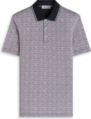 Bugatchi Performance Floral Polo