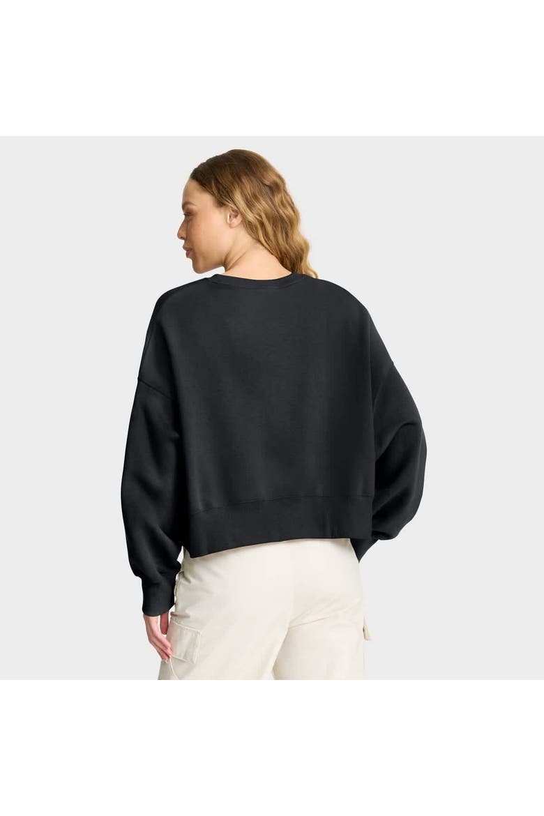 Women's Nike Black New York Mets Oversized Primetime Sweatshirt, Alternate, color, Black