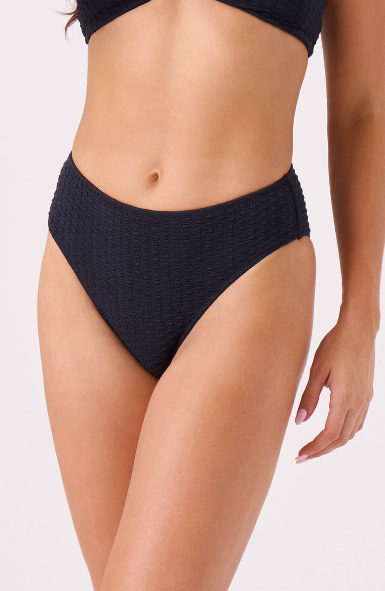 Roxy Haleiwa Hipster Bikini Bottoms, Main, color, Anthracite
