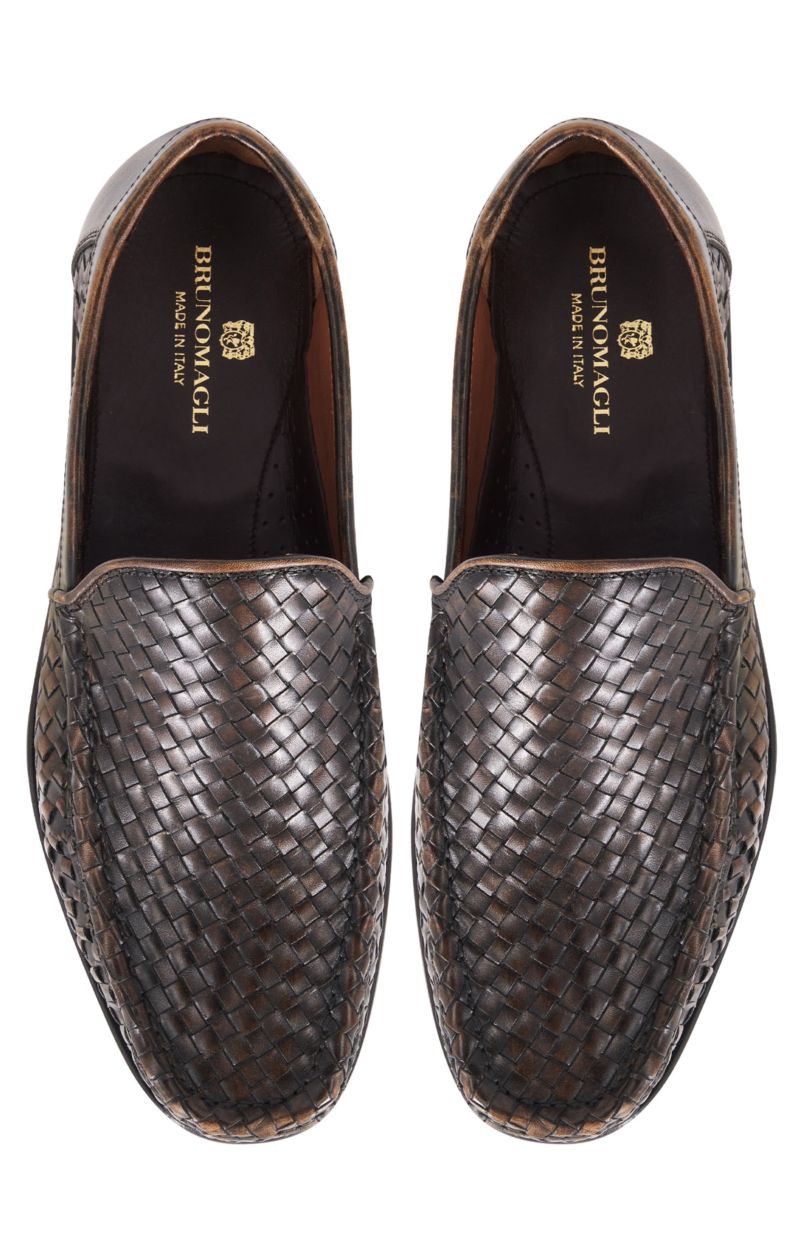 Bruno Magli Tonio Woven Loafer, Alternate, color, 