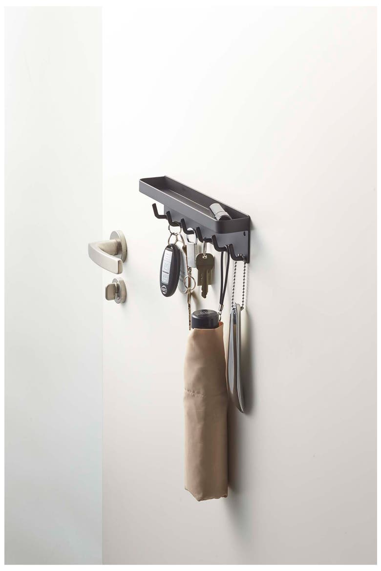 Magnetic Key Rack, Alternate, color, BLACK