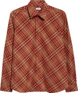 Burberry Robert Check Button-Up Shirt