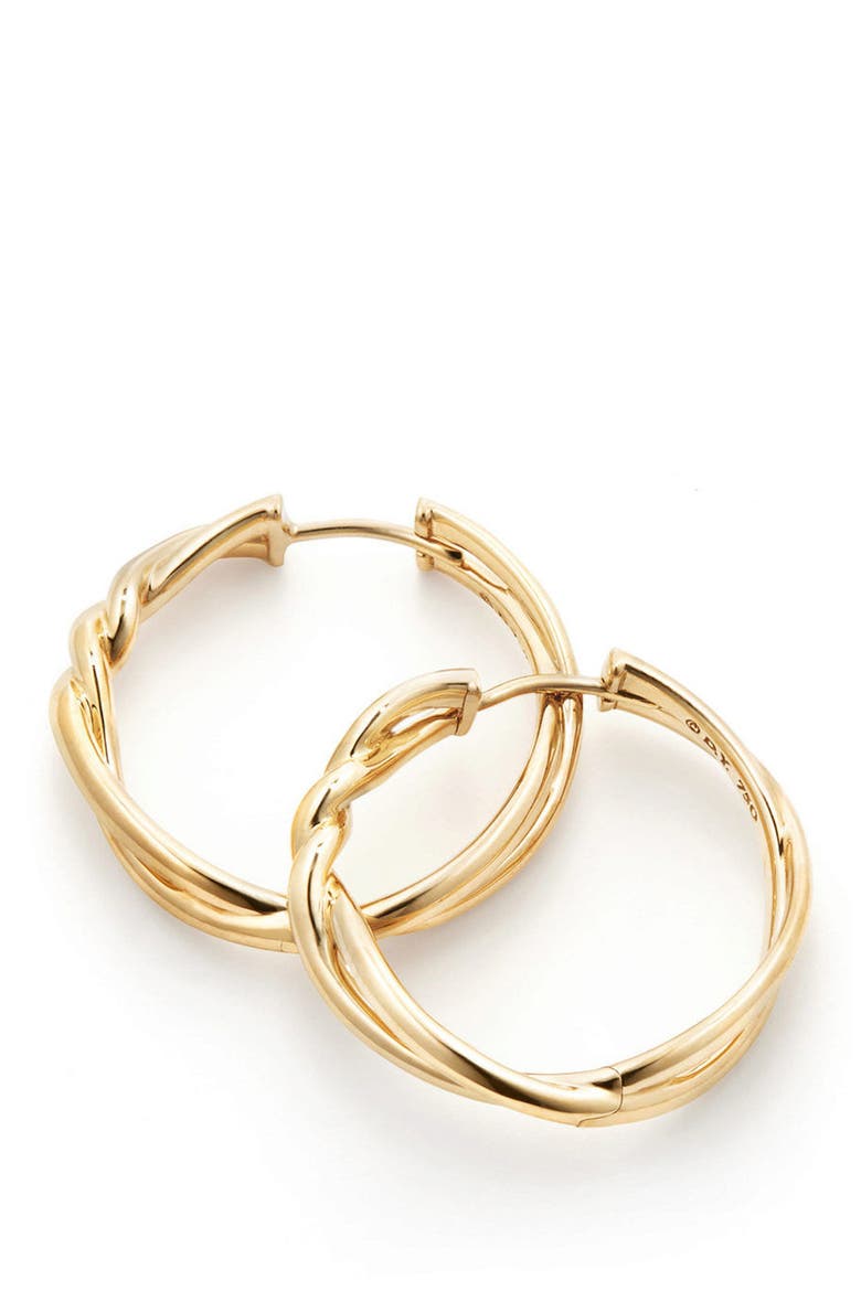 Continuance Hoop Earrings, Main, color, GOLD