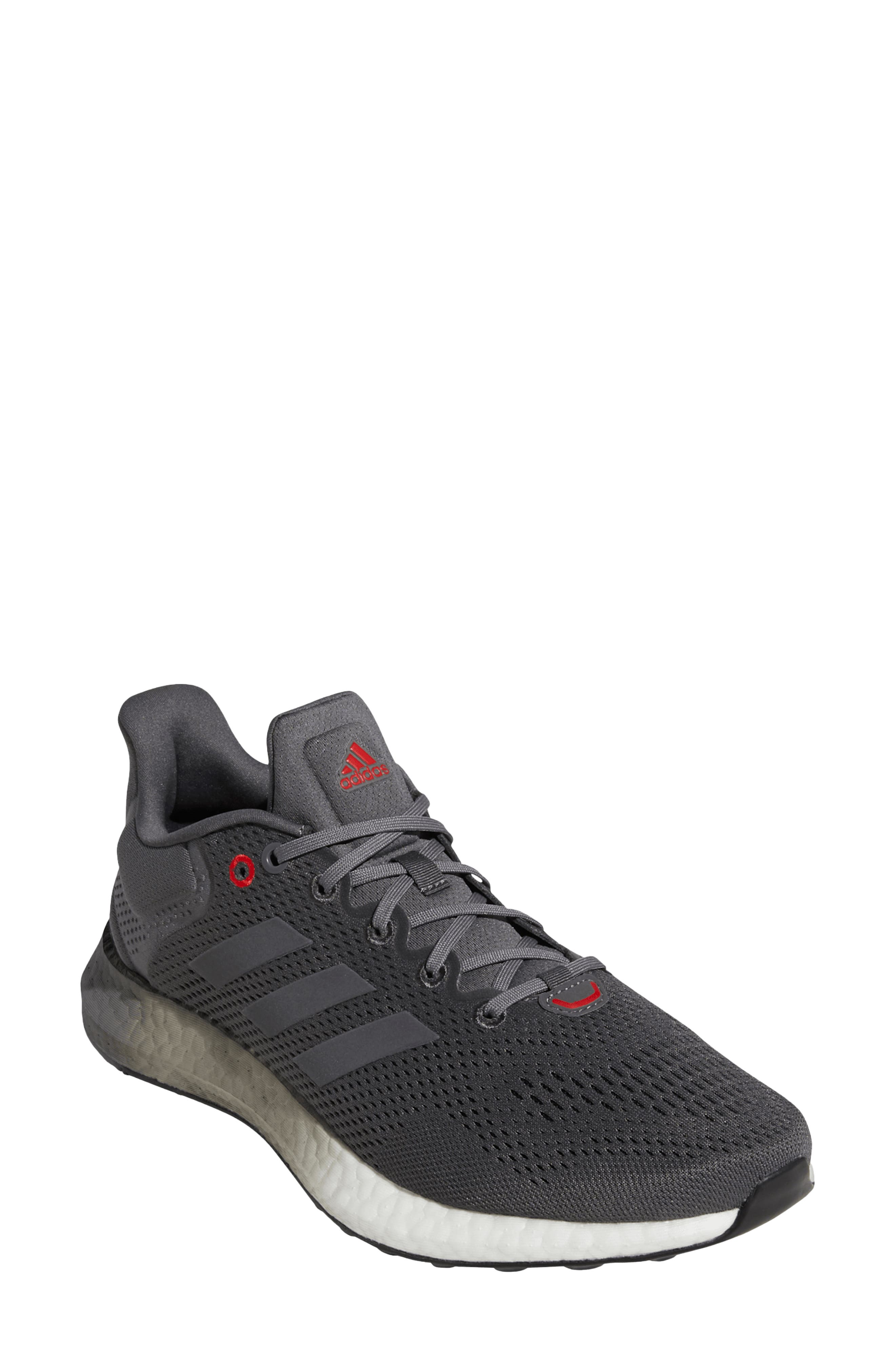 PureBoost 21 Primegreen Running Shoe, Main, color, GREY/ GREY