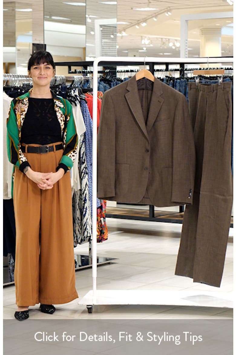 Icon Relaxed Fit Linen Suit video