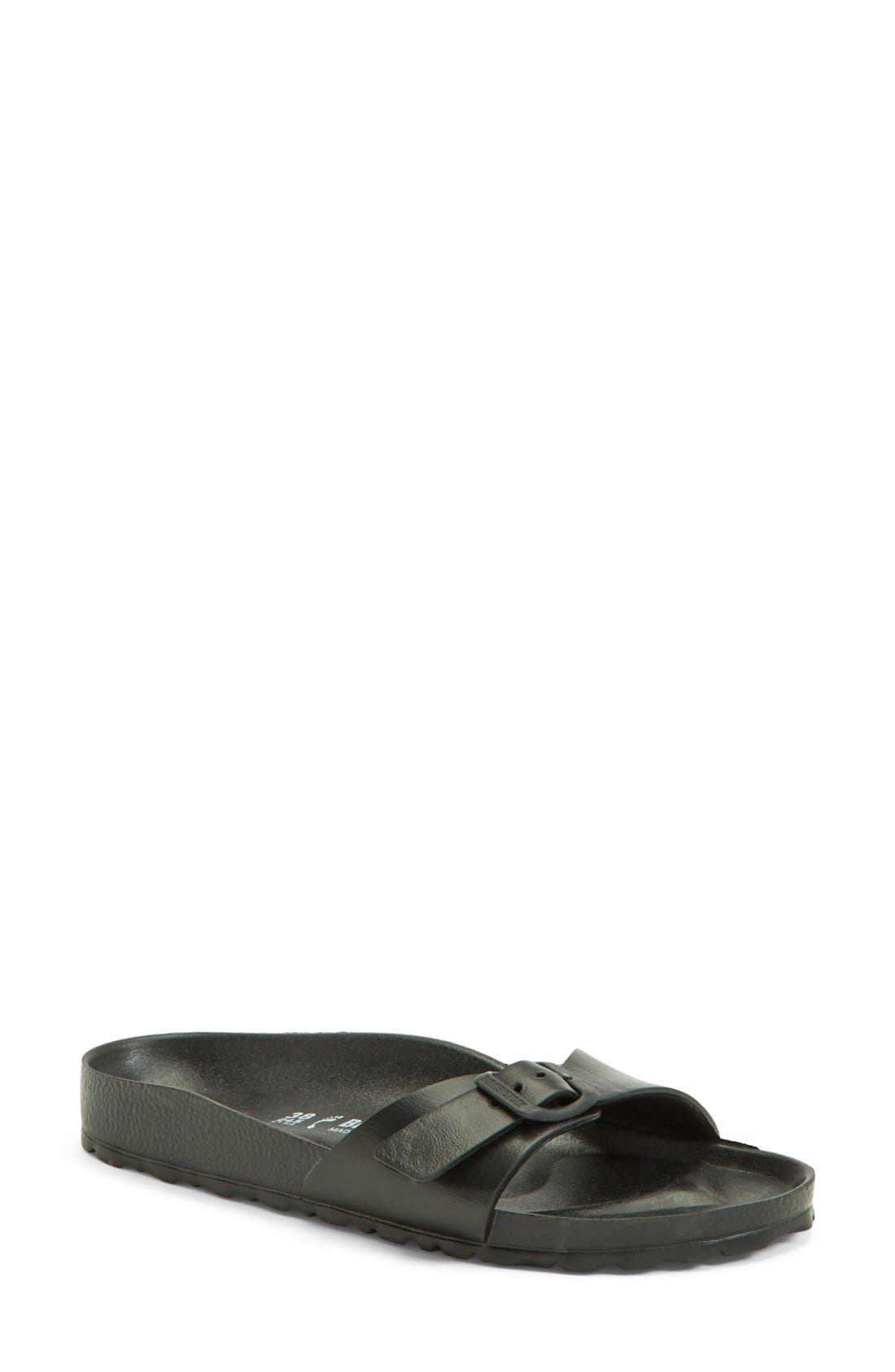 'Essentials - Madrid' Slide Sandal, Main, color, BLACK