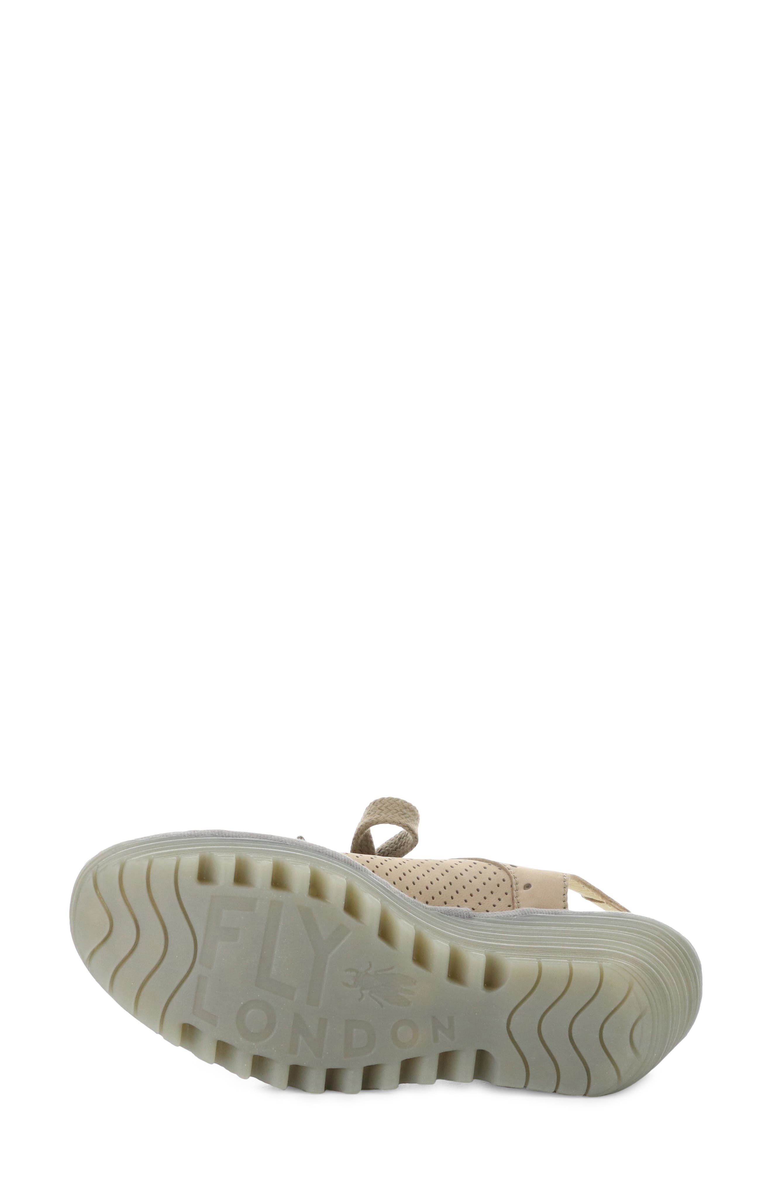'Yuta' Platform Wedge Sandal, Alternate, color, 016 TAUPE/KHAKI CUPI