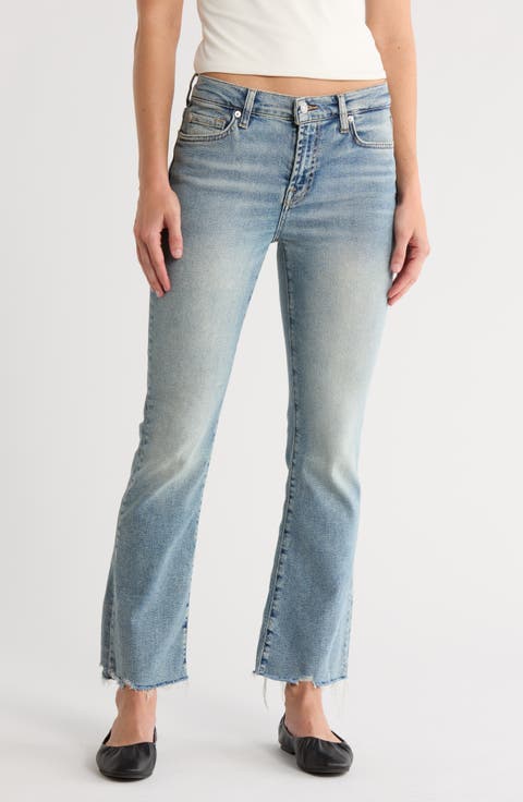 Daisy Raw Ankle Bootcut Jeans (Amuse Me)