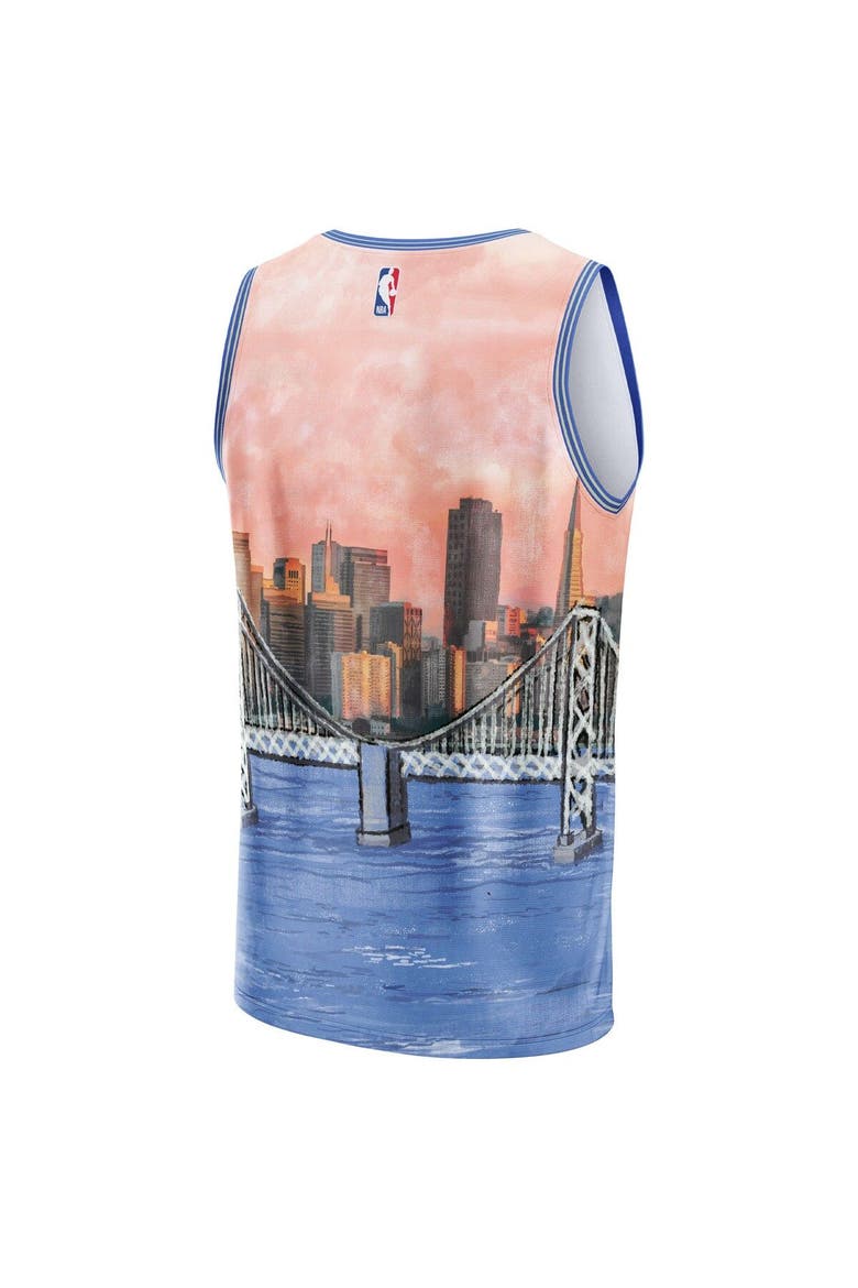 Unisex NBA & KidSuper Studios by Fanatics Blue Golden State Warriors Hometown Jersey, Alternate, color, Blue