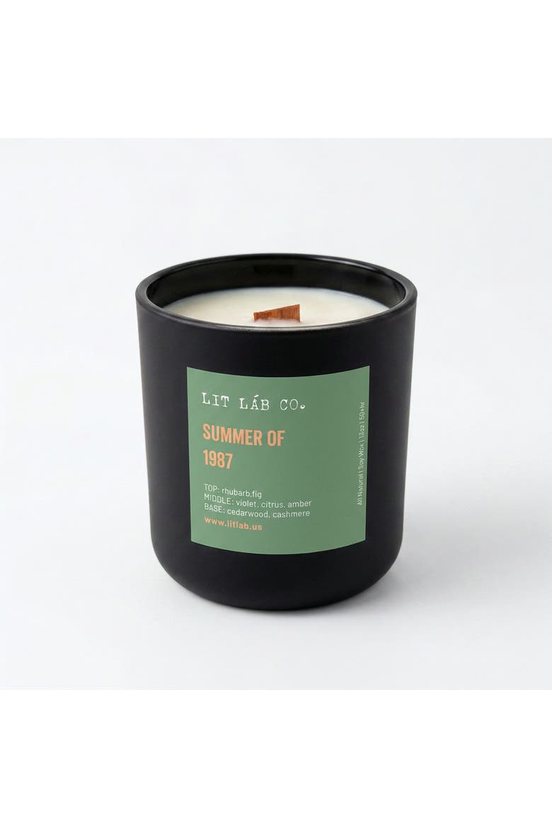 Summer of 1987 Candle, Main, color, Black