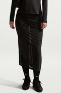 Nike Stripe Sheer Midi Skirt