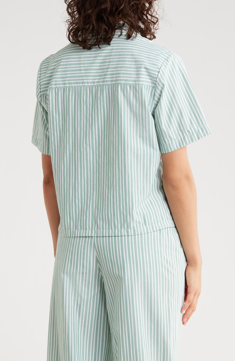 Scotch & Soda Striped Camp Shirt, Alternate, color, Y/ D Stripe