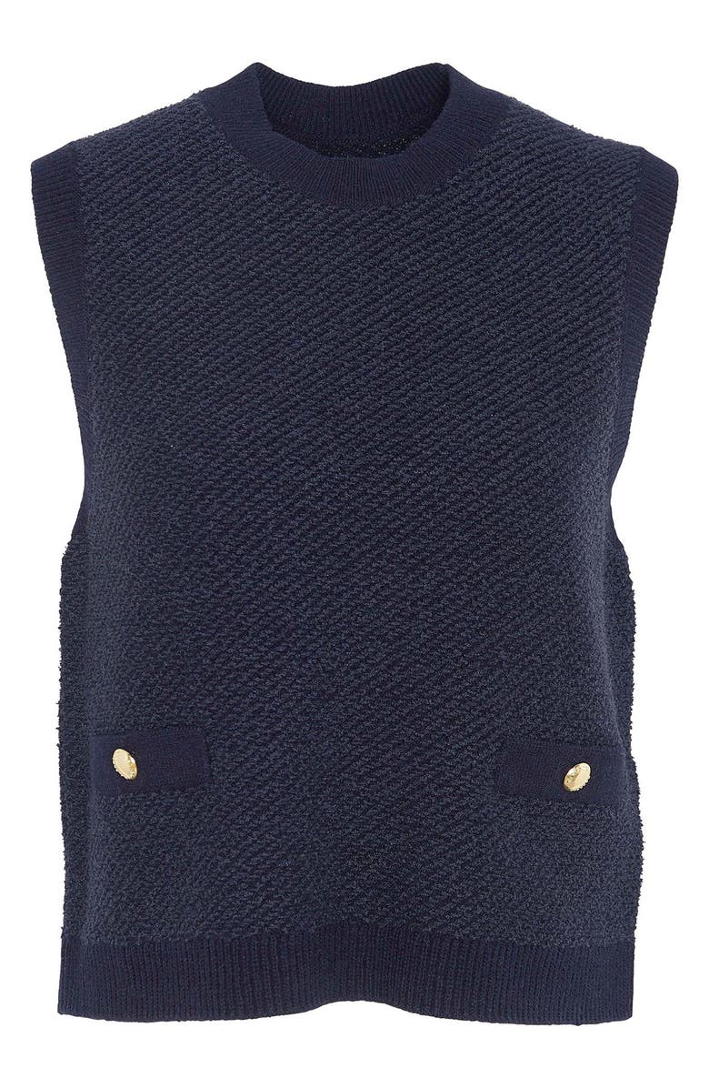 Barbour Charlene Wool Blend Sweater Vest, Alternate, color,