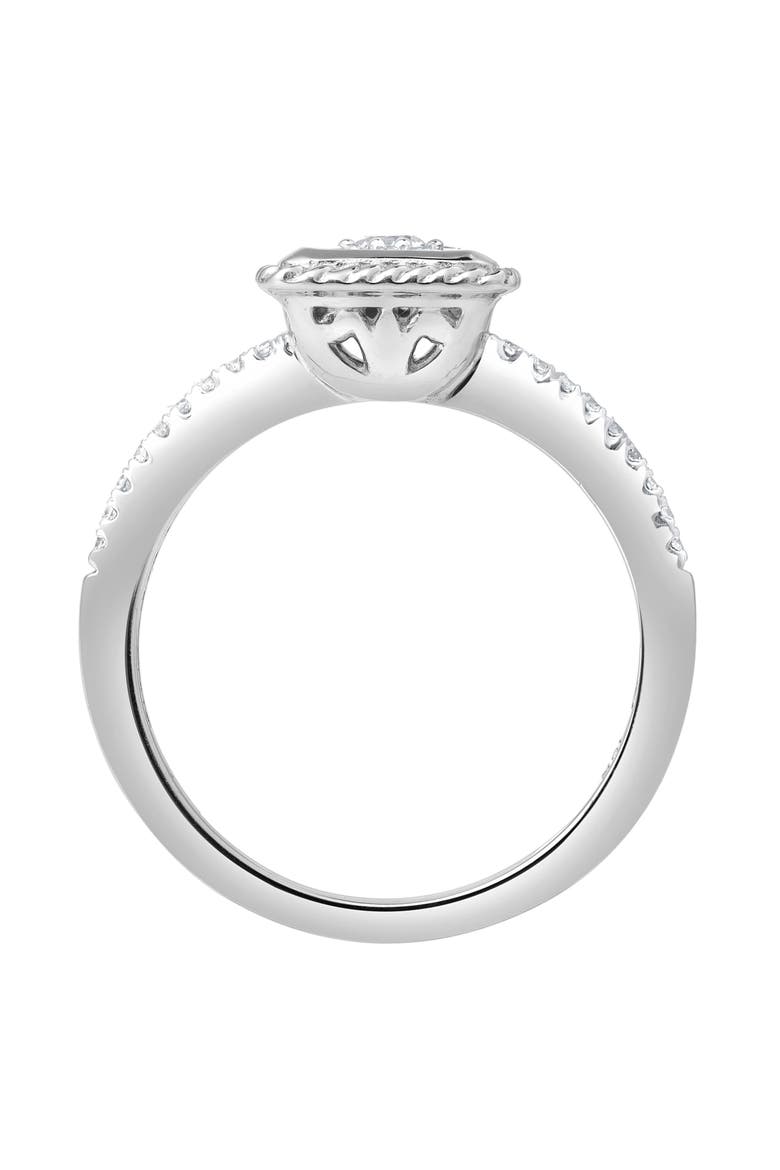 Caelina 0.50 Ct 10K Gold Diamond Ring, Alternate, color, 10K White Gold