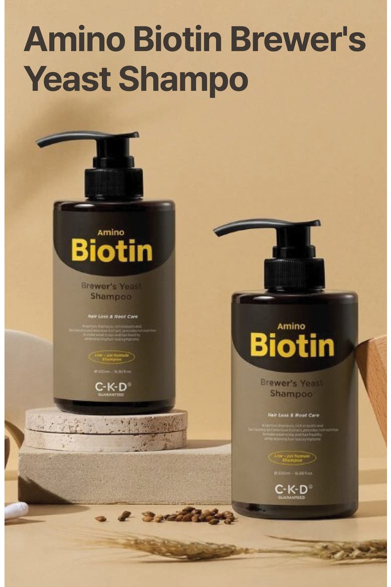 Amino Biotin Brewer's Yeast Shampoo, Alternate, color, NO COLOR