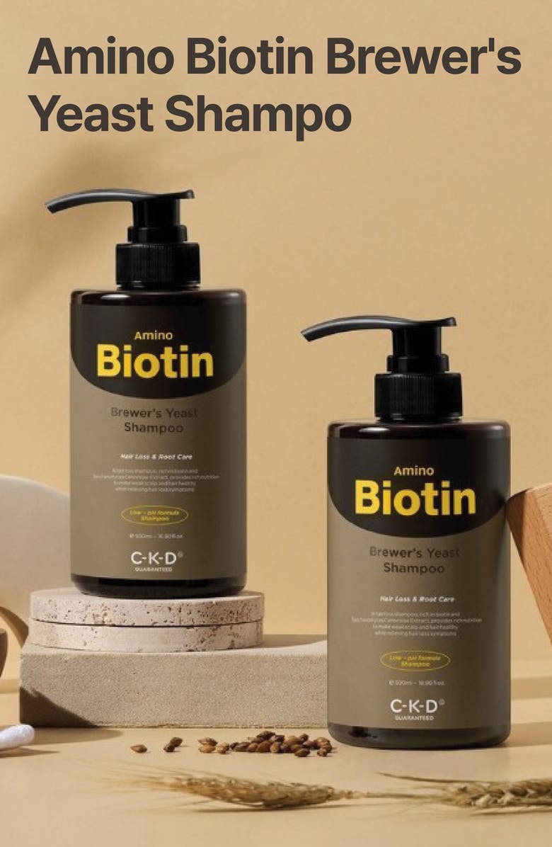 CKD Amino Biotin Brewer's Yeast Shampoo, Alternate, color, 