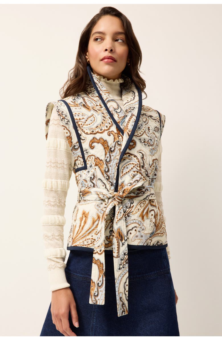 Marie Oliver Bowie Vest, Main, color, Trinity