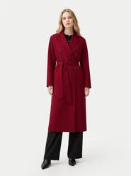 Gobi Cashmere Women's Double-Breasted Cashmere Coat