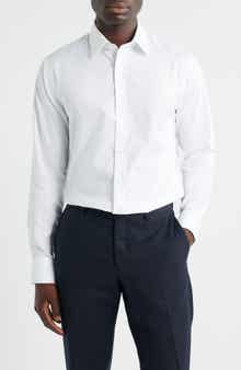 Nordstrom Trim Fit Premium Non-Iron Dress Shirt