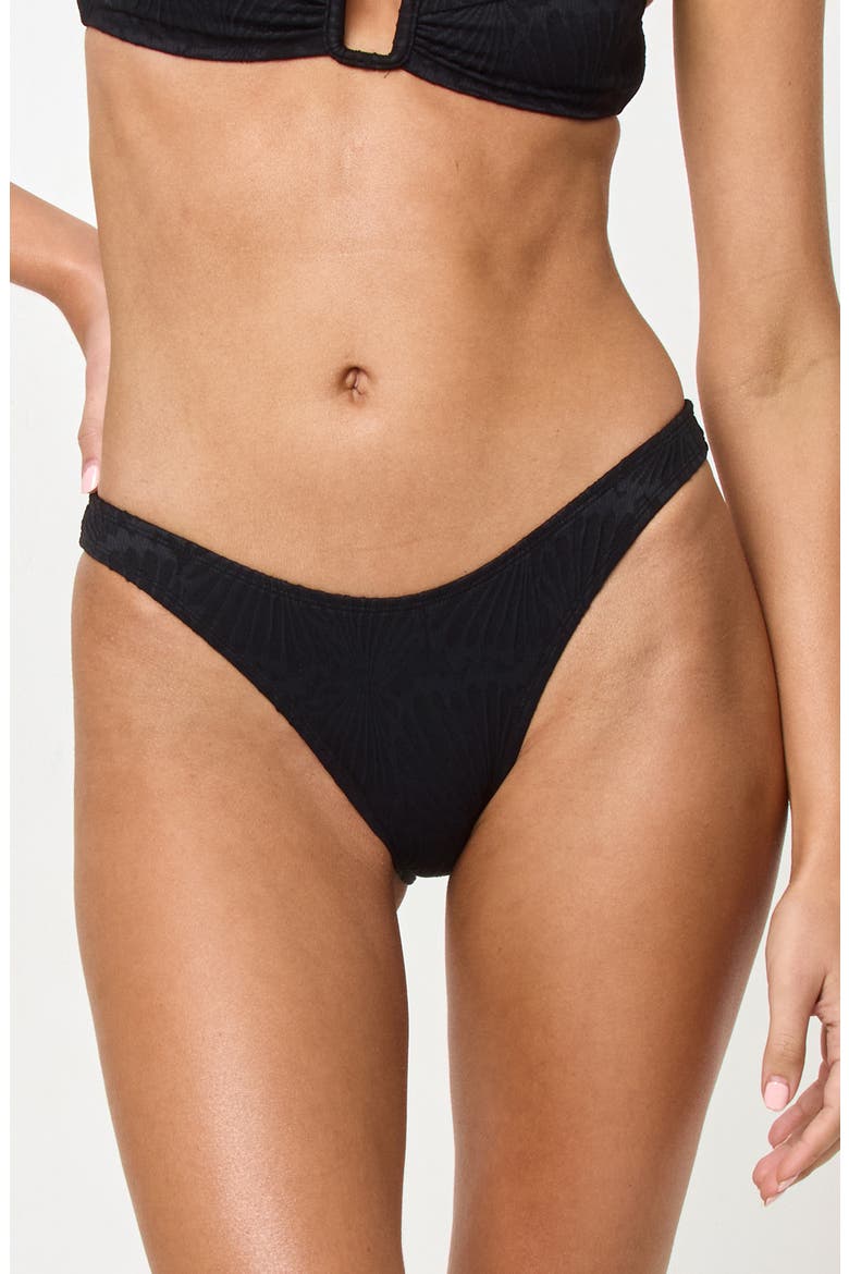 Donnie Bikini Bottoms, Main, color, BLACK SHELLPRESS