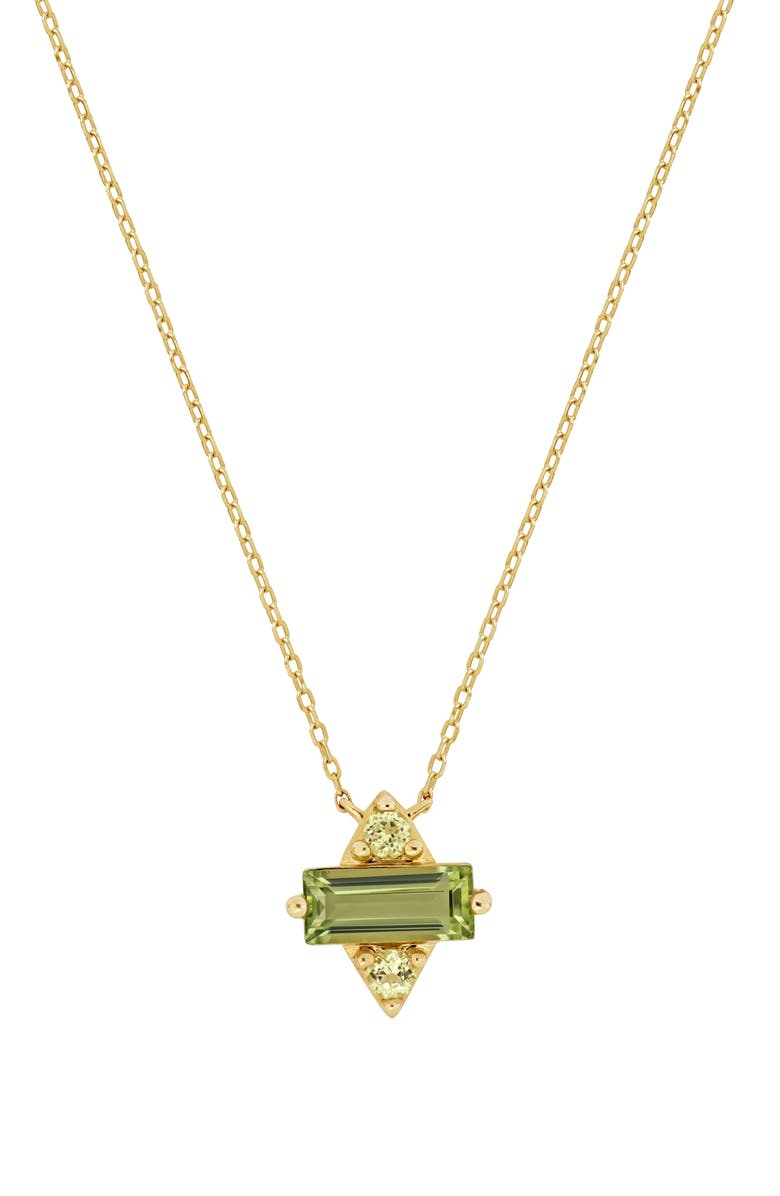 Bony Levy 14K Gold Semiprecious Stone Pendant Necklace, Main, color, 