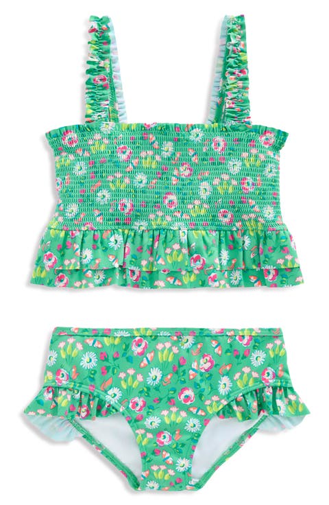 Kids' Smocked Two-Piece Swimsuit (Toddler, Little Kid & Big Kid)