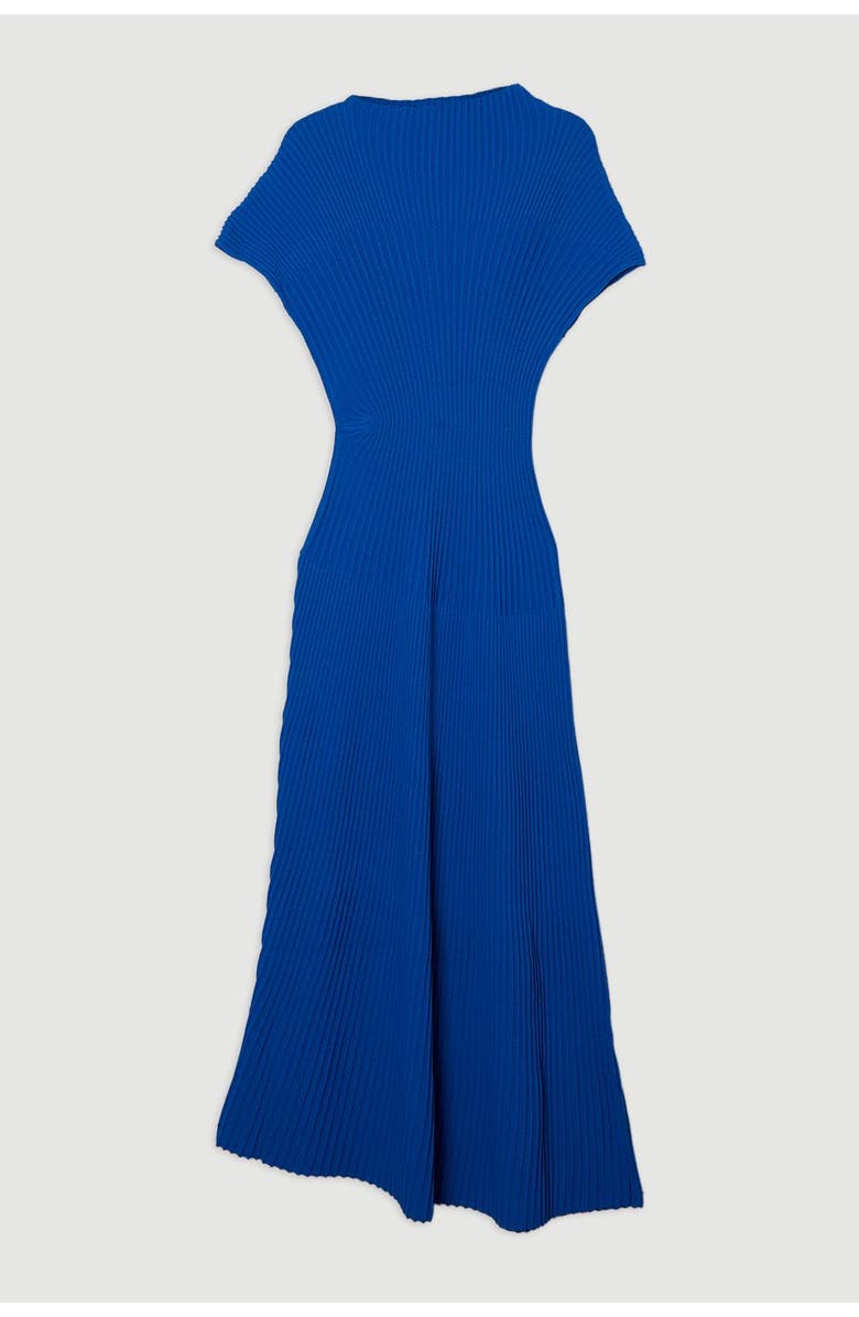Karen Millen Stitch Detail Knit Midi Dress, Alternate, color, Cobalt