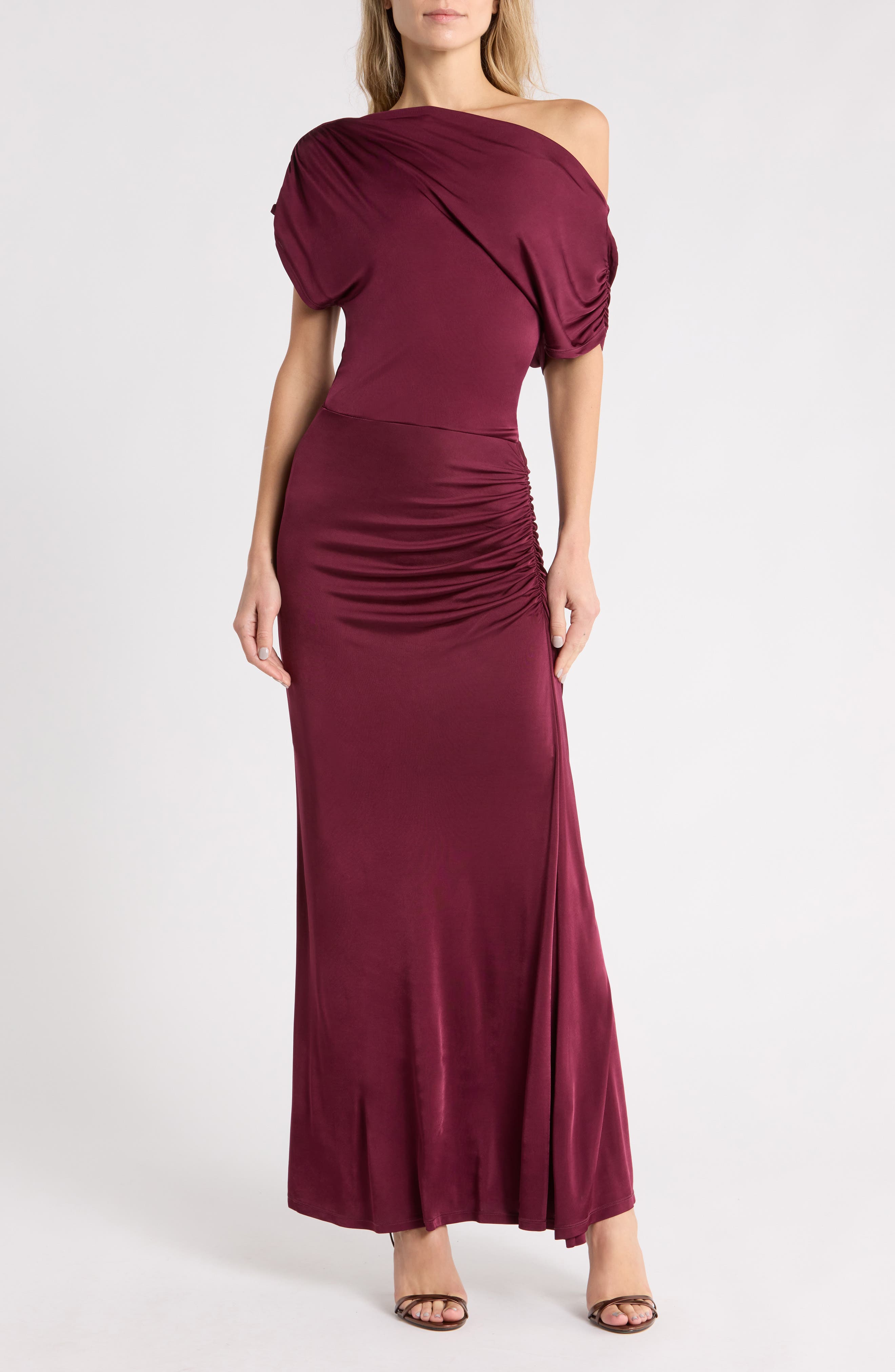 Salinas Cowl Neck Maxi Dress