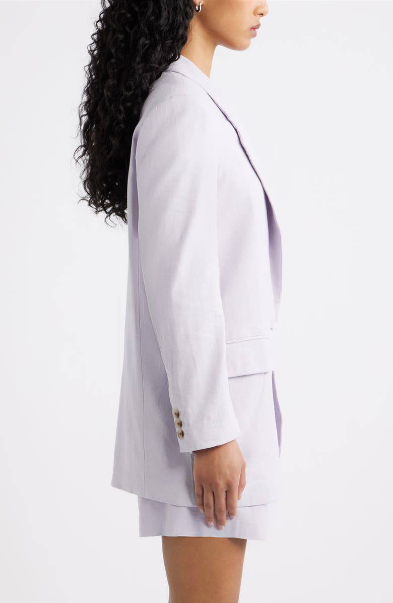 Open Edit Everyday Blazer, Alternate, color, Purple Evening