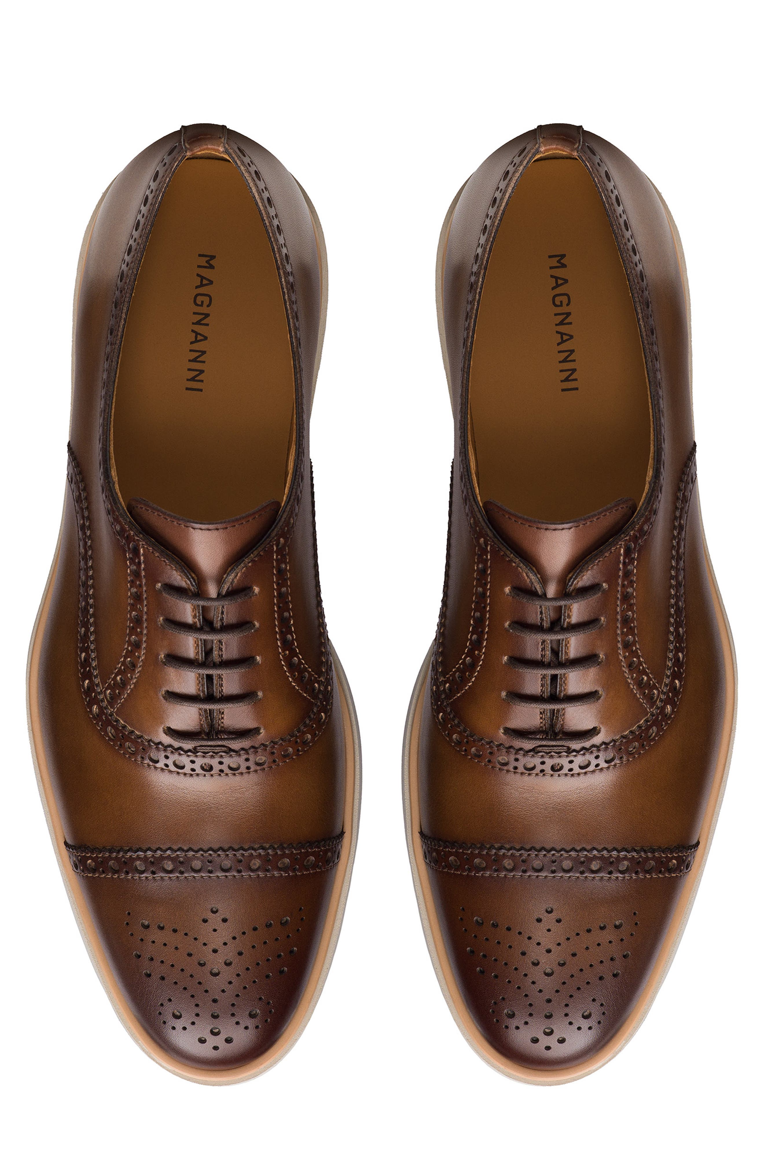 Leandro Cap Toe Oxford, Alternate, color, TABACO