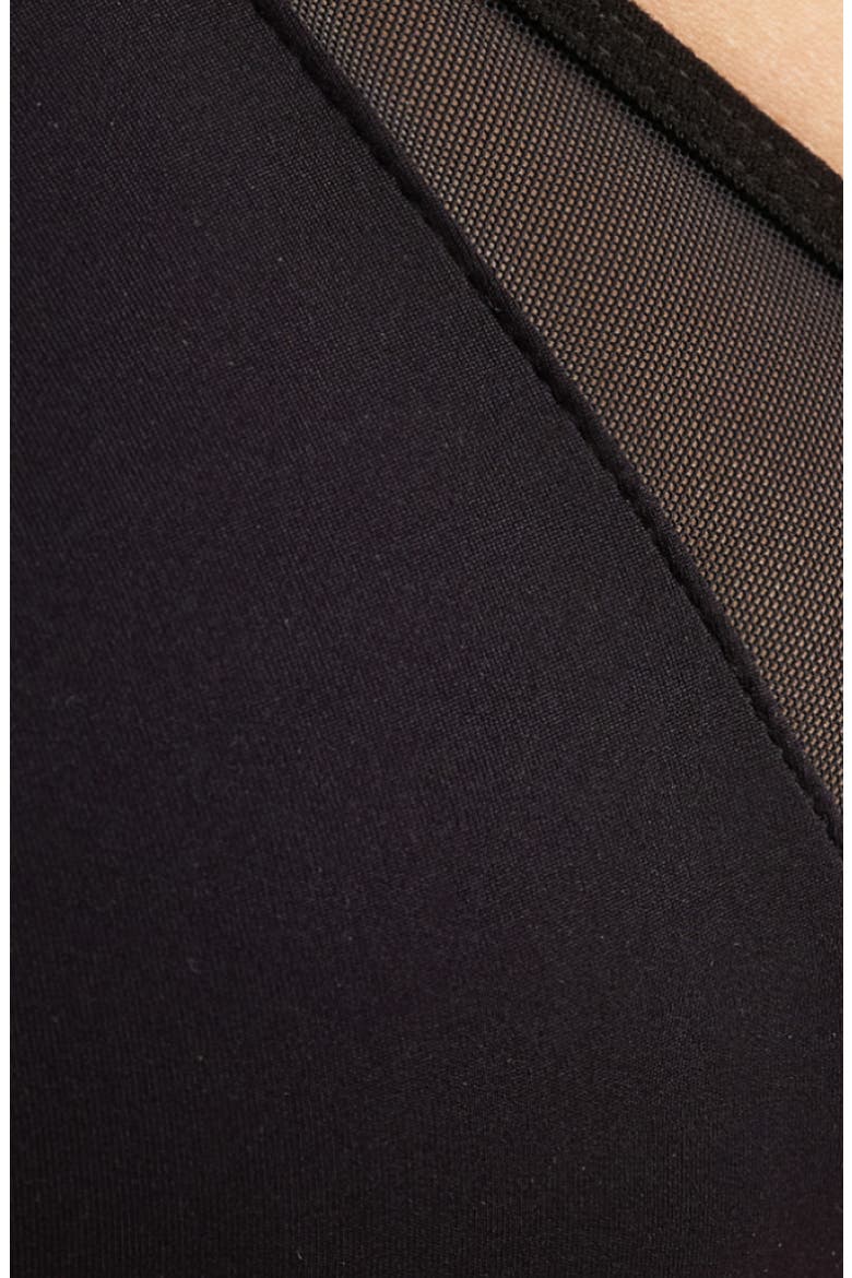 Mesh Bralette, Alternate, color, BLACK