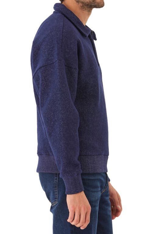 Threads 4 Thought Gabe Oversize Fleece Quarter Zip Pullover In Stargazer
