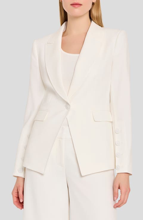 One-Button Blazer (Petite)