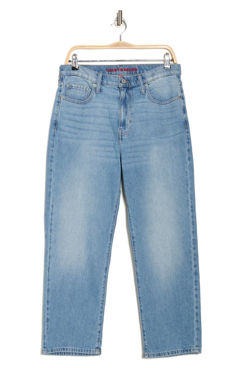 Lucky Brand High Waist '90s Loose Crop Jeans, Alternate, color, Lissa